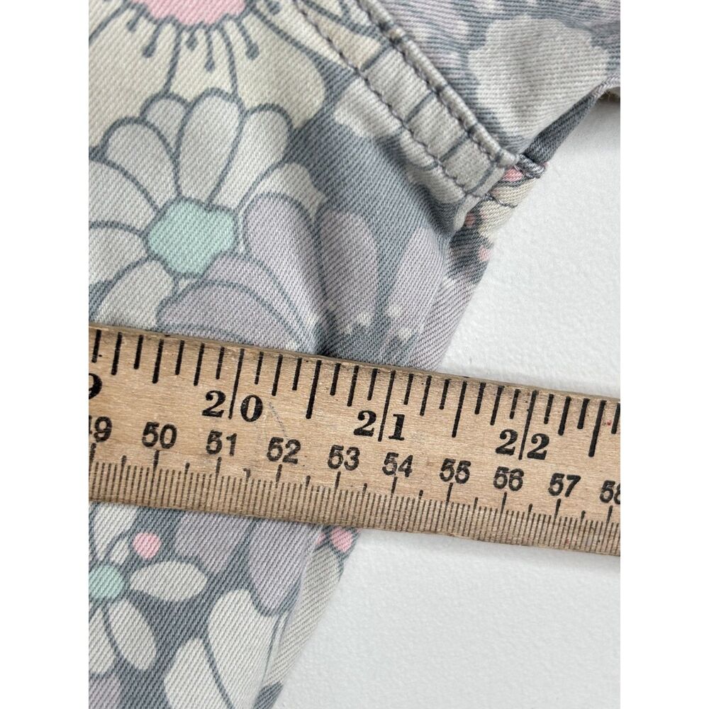 LEE x Free People Floral Union Alls Coveralls Jumpsuit L Workwear Boho Utility - Picture 11 of 14